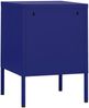 Nachttisch Marineblau 35 x 35 x 51 cm Stahl [336208] Bild 5