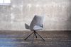 KAWOLA Esszimmerstuhl VELO Drehstuhl Stoff grau 89 x 61 x 57 cm Bild 5