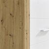 Kleiderschrank >Stern< in Artisan Eiche - 151x198x55cm (BxHxT) Bild 4