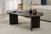 Elegant Coffee Table, Lumiere Black, 119 x 60 x 40 cm | 100% Melamine Coated Particle Board, 18 mm Thick | Stylish & Functional for Modern Living Spaces Bild 2