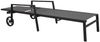 Gartenliege Leone aus Aluminium, Schwarz / Grau Bild 2