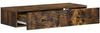 vidaXL Wandmontierter Beistelltisch Geräucherte Eiche Holzwerkstoff 898670 Bild 3