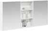 vidaXL Badezimmerschrank-Set 3 pcs 140 x 14,5 x 70 cm Holzwerkstoff 3403776 Bild 3