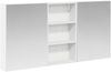 vidaXL Badezimmerschrank-Set 3 pcs 140 x 14,5 x 70 cm Holzwerkstoff 3403776 Bild 2