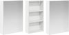 vidaXL Badezimmerschrank-Set 3 pcs 140 x 14,5 x 70 cm Holzwerkstoff 3403776 Bild 5