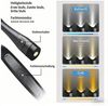 ibettertec LED Leselampe Hals Leselampe,Nackenlampe,Buchlampe,3 Farben&3 Helligkeiten, LED fest integriert, Neutralweiß, Kaltweiß, Gelbes Licht, für Lesen im Bett/Stricken/Handarbeit/Reparieren,Wiederaufladbar Bild 3