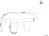 Couchtisch ONDLE Taupe Bild 2