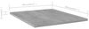 vidaXL Bücherregal-Bretter 4 Stk. Betongrau 40x50x1,5 cm Holzwerkstoff 805194 Bild 5