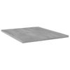 vidaXL Bücherregal-Bretter 4 Stk. Betongrau 40x50x1,5 cm Holzwerkstoff 805194 Bild 2