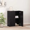 vidaXL Büroschrank Schwarze Eiche 70 x 32 x 77.5 cm Holzwerkstoff 869122 Bild 4