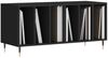 vidaXL Plattenschrank Schwarz 100x38x48 cm Holzwerkstoff 831741 Bild 3