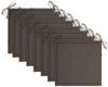 vidaXL Gartenstühle mit Kissen 8 Stk. Massivholz Akazie Grau 3078230 Bild 5
