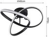 Trio Leuchten LED Deckenleuchte Meo 15W, schwarz Bild 3