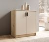 Kommode >Nelly< in Artisan Eiche Dekor / Cashmere - 74x86x50cm (BxHxT) Bild 2