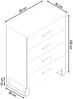 Backofenumbauschrank Rimini 60x207cm matt lackiert Farbe: RAL 6025 farngrün matt / grau RI-D14/RU/2D Bild 5