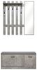 Mondeer Garderoben-Set (2-St), Garderobe mit Schuhbank Bild 4