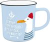 XL Tasse Becher Tee Kaffeetasse 0,55cl Geschenk Sheepworld MEER 74527 Bild 2