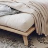 Massivholzbett Bett SENZA 180 x 200 Doppelbett Futon Gestell Kiefer natur Bild 3