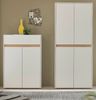 Garderobe Set 2-tlg. Center in weiß und Eiche Wotan 180 x 195 cm Bild 2