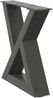 vidaXL Couchtischbeine 2 Stk. Anthrazit 30x(30-31,3) cm Stahl 4012678 Bild 4