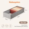 Lifewit Aufbewahrungsdose Schubladen Organizer, Kleiderschrank Organizer, Schrank Organizer (2 St) Bild 3
