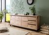 Sideboard Wildeiche 210x45x85 bianco geölt VILLANDERS #252 Bild 3