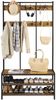 Yaheetech Garderobenständer 100 x 35 x 185 cm, Kleiderständer Industrie-Design 125 KG belastbar Bild 5