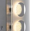 LED Wand- Deckenbeleuchtung, gebürstet, Glas satiniert, B 35 cm Bild 4