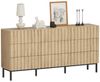 UEV Kommode schmal Sideboard für Wohnzimmer Schlafzimmer Flur (Packung, Aufbewahrungsschrank), Kippsicherung, Aufbewahrungskommode, TV Board Schubladenschrank Buffet Bild 5