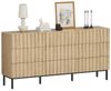 UEV Kommode schmal Sideboard für Wohnzimmer Schlafzimmer Flur (Packung, Aufbewahrungsschrank), Kippsicherung, Aufbewahrungskommode, TV Board Schubladenschrank Buffet Bild 4