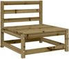 vidaXL 8-tlg. Garten-Sofagarnitur Kiefernholz Imprägniert 3299555 Bild 5