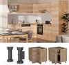Eckunterschrank R-Line Sonoma 75.6 cm ohne Arbeitsplatte Vicco Bild 2