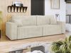 Mirjan24 'Kobaro' Schlafsofa mit L-Funktion, 2 Bettkästen & Schlaffunktion, Cord creme, 245 x 90 x 82 cm Bild 2