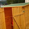 Gartenschrank Geräteschuppen Holzhäuschen Gerätehaus Verschließbar Stauraum Holz Bild 5