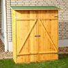 Gartenschrank Geräteschuppen Holzhäuschen Gerätehaus Verschließbar Stauraum Holz Bild 2