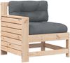 vidaXL Gartensofa mit Armlehne und Kissen Massivholz Kiefer 844920 Bild 2