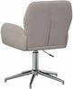 vidaXL Drehstühle 4 Stk. 54 x 58 x 90 cm Taupe Stoff 3428308 Bild 5