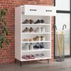 vidaXL Schuhschrank Weiß 60x35x105 cm Holzwerkstoff 812789 Bild 3