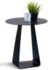 Couchtisch >Freddy 3 < Metall, pulverbeschichtet, in schwarz - 50x45 (HxD) Bild 2