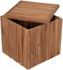 Teakholz Hockerbox Oxford inkl. Kissenauflage - bene living Bild 3
