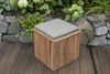 Teakholz Hockerbox Oxford inkl. Kissenauflage - bene living Bild 5