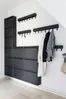 Spinder Schuhschrank mit 3 Klappen Schwarz, Billy 3 Bild 5