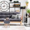 Relaxdays Runder Sitzhocker mit Tischfunktion Bild 5