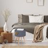 Relaxdays Runder Sitzhocker mit Tischfunktion Bild 2