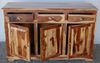 Kommode 160x90x45 aus indischem Sheesham-Massivholz Bild 3