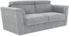 Vente-unique - RIZORA Sofa Stoff Grau - B 223 cm96 cm x H 88 cm x L 210 cm Bild 4