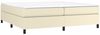 vidaXL Polsterbett Creme 200x200 cm Kunstleder [3121067] Bild 3
