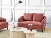 2-Sitzer Stoffsofa burgunderrot HOBRO Bild 3