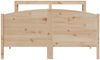 vidaXL Massivholzbett ohne Matratze 150x200 cm Kiefernholz 3306222 Bild 4