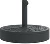 vidaXL Sonnenschirmständer für Ø38/48 mm Mast 25 kg Rund 4007984 Bild 2